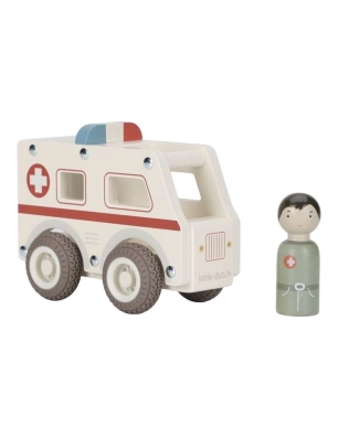 Ambulancia de Madera Little Dutch