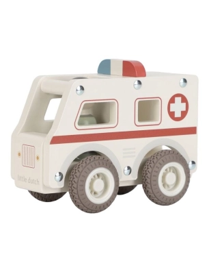 Ambulancia de Madera Little Dutch