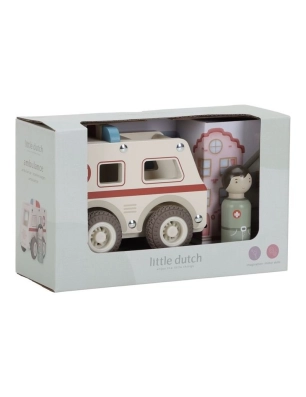 Ambulancia de Madera Little Dutch
