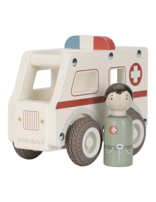 Ambulancia de Madera Little Dutch