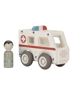 Ambulancia de Madera Little Dutch