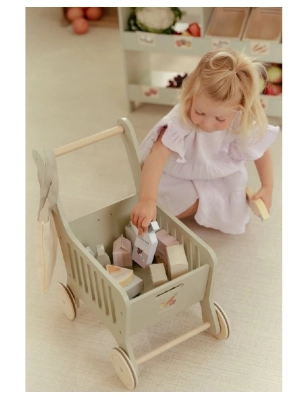 Carrito de la compra FSC de Little Dutch