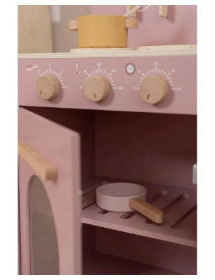 Cocina de Juguete Rosa de Little Dutch
