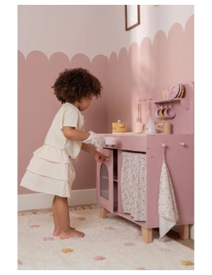 Cocina de Juguete Rosa de Little Dutch