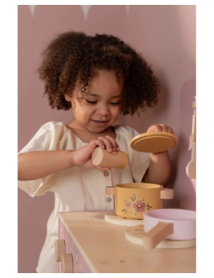 Cocina de Juguete Rosa de Little Dutch