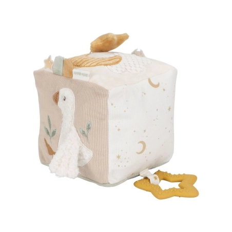 Cubo Blando Actividades Newborn Naturals de Little Dutch