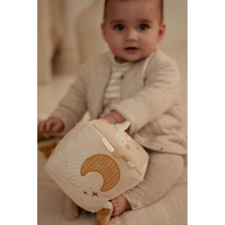 Cubo Blando Actividades Newborn Naturals de Little Dutch
