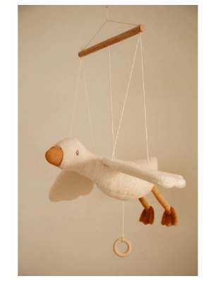 Móvil Musical Newborn Naturals de Little Dutch
