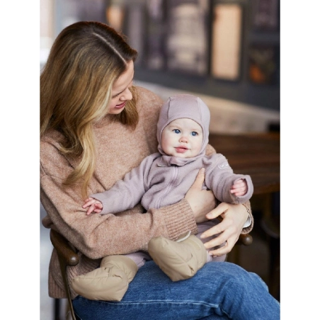 Botines de Bebé para Porteo de Voksi Dark Sand