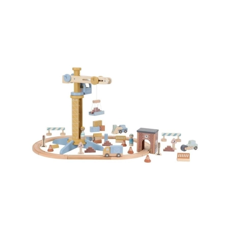 Set Construcción Grúa FSC de Little Dutch