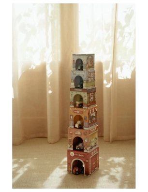 Torre encajable Ciudad y Coches Little Dutch