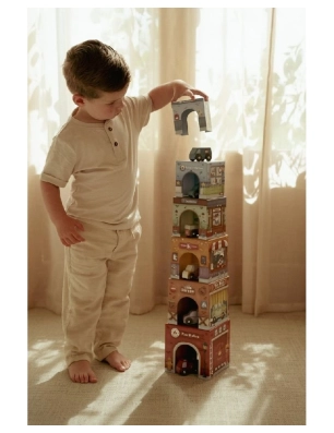 Torre encajable Ciudad y Coches Little Dutch