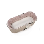 Cubre Capazo Varilla Cherry y Bajera de Pasito a Pasito Flores