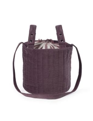 Bolsa Bucket Cherry de Pasito a Pasito Velvet