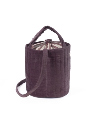 Bolsa Bucket Cherry de Pasito a Pasito Velvet
