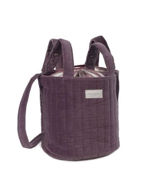 Bolsa Bucket Cherry de Pasito a Pasito Velvet