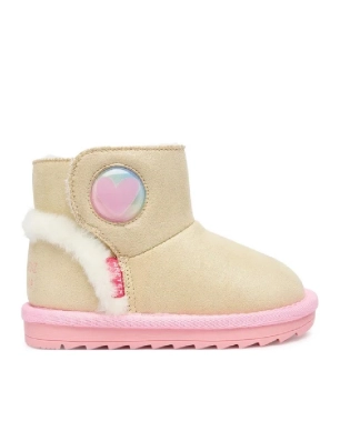 Botas Corazón de Agatha Ruiz de la Prada Beige