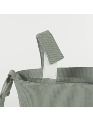 Bolsa Canastilla Pana Gala de Walking Mum Mint