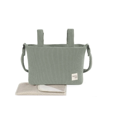 Bolsa Canastilla Pana Gala de Walking Mum Mint