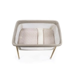 Edredón con Bajera y Funda Almohada Gala de Walking Mum Minicuna Cerise