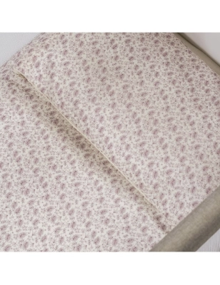 Edredón con Bajera y Funda Almohada Gala de Walking Mum Minicuna Cerise