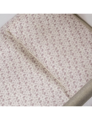 Edredón con Bajera y Funda Almohada Gala de Walking Mum Minicuna Cerise