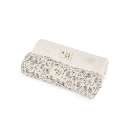 Set 2 Muselinas Gala de Walking Mum Mint