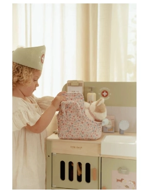 Gatito Peluche Marley Con Bolsa de Little Dutch