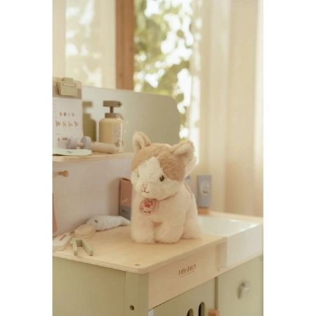 Gatito Peluche Marley Con Bolsa de Little Dutch