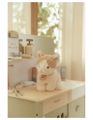 Gatito Peluche Marley Con Bolsa de Little Dutch