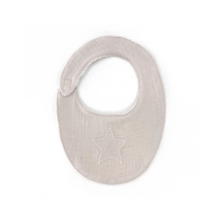 Babero Star de Babyshower Cloud Powder