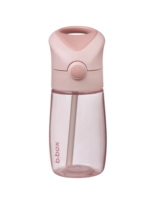 Botella 380ml con Pajita B.Box Blush Crush