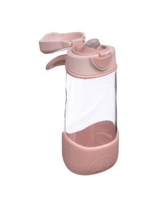 Botella Tritán con Boquilla y Asa de B.Box Blush
