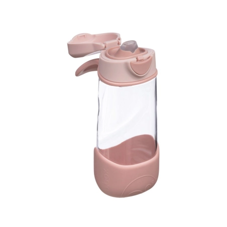 Botella Tritán con Boquilla y Asa de B.Box Blush