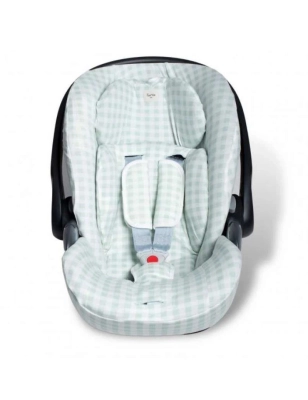 Funda para Cybex Cloud de Fundas Barcelona Green Vichy