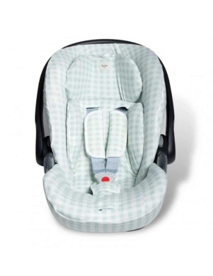 Funda para Cybex Cloud de Fundas Barcelona Green Vichy