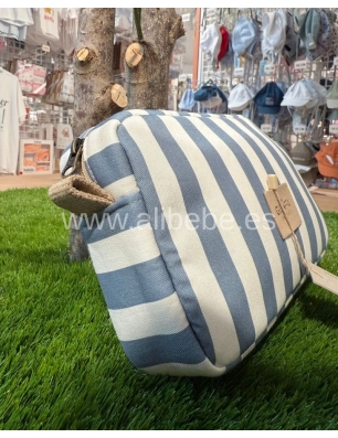 Neceser Giorgia de Giraffa Bianca e Blu Azul