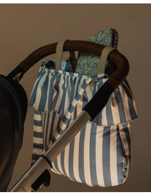 Bolsa Sweet Giorgia de Giraffa Bianca e Blu Azul