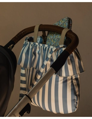 Bolsa Sweet Giorgia de Giraffa Bianca e Blu Azul