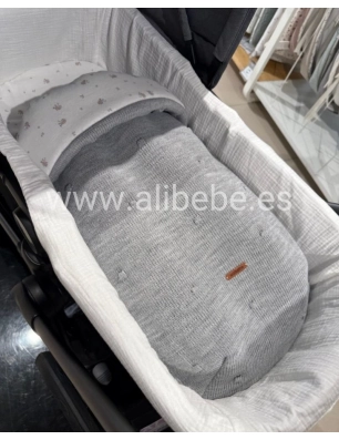Saco Capazo Clea BB de Uzturre Gris