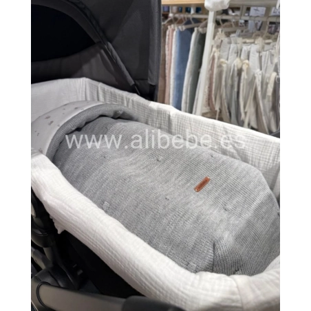 Saco Capazo Clea BB de Uzturre Gris