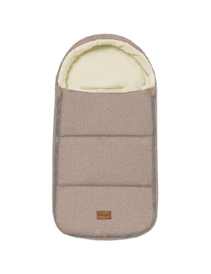 Saco para Grupo 0 y Capazo Oslo de Baby Clic Mini Dots Rosa Punto