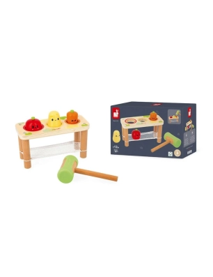 Juego para golpear verduras de Janod