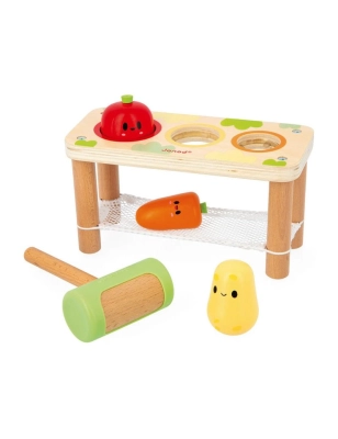 Juego para golpear verduras de Janod