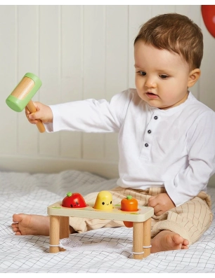 Juego para golpear verduras de Janod