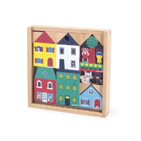 Bloques Madera Ciudad de Janod