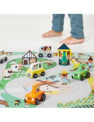 Alfombra Juegos con carreteras de Janod