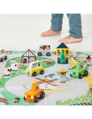 Alfombra Juegos con carreteras de Janod