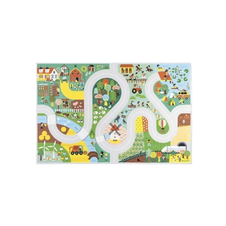 Alfombra Juegos con carreteras de Janod