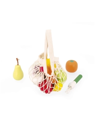 Bolsa con frutas y verduras de Janod